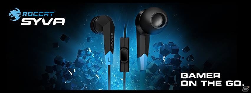 ROCCAT、インナーイヤーヘッドセット「Syva」を8月に発売の画像1