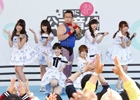 新曲イベントにタンバリン芸人ゴンゾーさんが乱入？！iOS/Android「AKB48ついに公式音ゲーでました。」TVCMが5月17日より放映開始