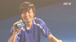 iOS/Android「バーコードフットボーラー」遠藤保仁選手が出演するテレビCMのメイキング映像＆未公開インタビューを公開の画像2