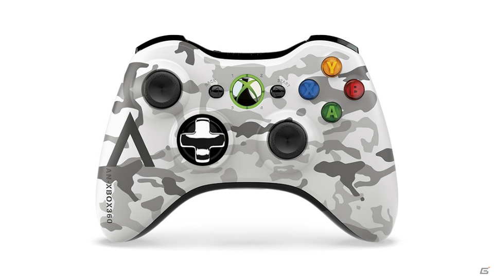 Xbox 360 ワイヤレス コントローラー SEの新デザイン「アークティック カモフラージュ」が数量限定で6月26日に発売の画像1