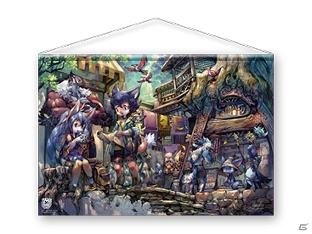 サイバーコネクトツー、「THE KEMONO タペストリー」＆「フルボッコヒーローズICカードステッカー」をAmazonにて販売開始の画像1