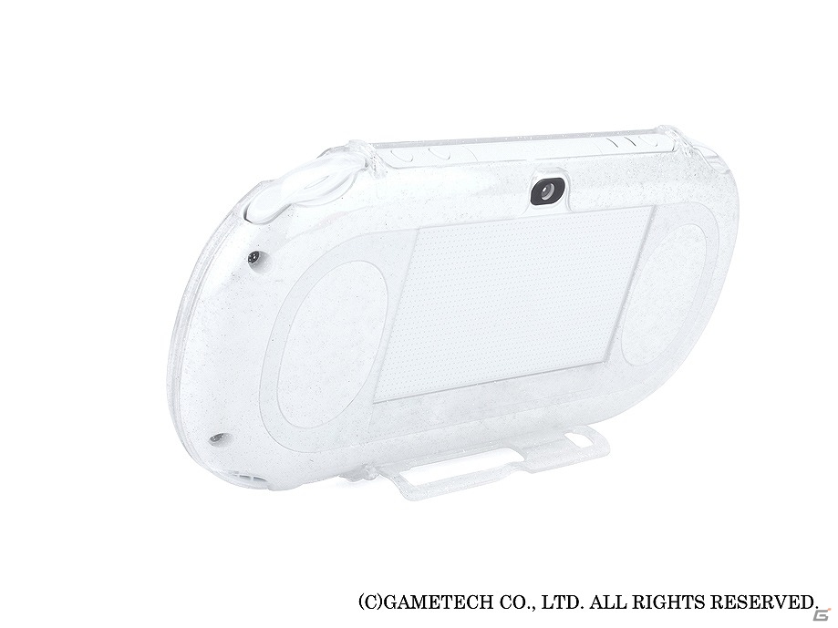 キラキラ輝くシルバーラメの保護カバーが登場！PS Vita用「ジュエリーカバー：ハードタイプ(全4色)＆ソフトタイプ(全4色)」が5月29日に発売の画像1