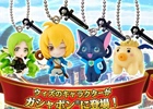 iOS/Android「クイズRPG 魔法使いと黒猫のウィズ」人気キャラクターのマスコットスイングがガシャポンとして発売決定