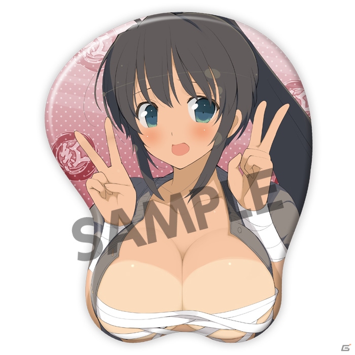 「閃乱カグラ 焔 おっぱいマウスパッド＆抱き枕カバー」7月発売決定！予約受付が開始の画像1