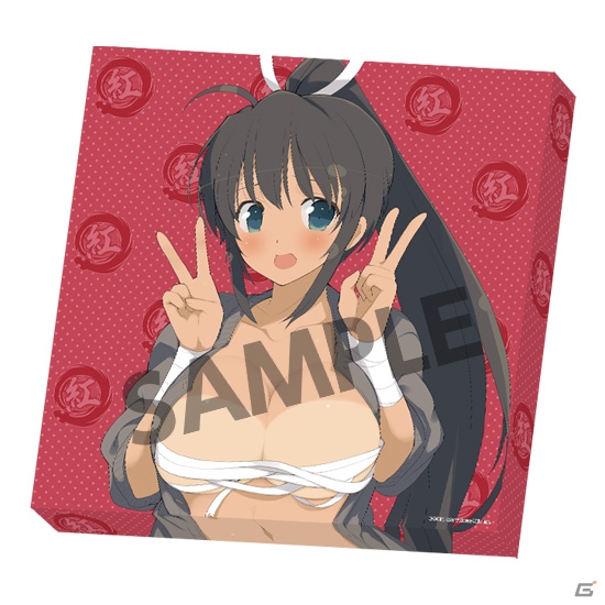 「閃乱カグラ 焔 おっぱいマウスパッド＆抱き枕カバー」7月発売決定！予約受付が開始の画像2
