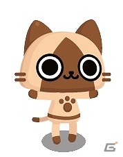 iOS/Android「LINE PLAY」公式アバターにモンハンの人気キャラクター「アイルー」ルームが登場！の画像1