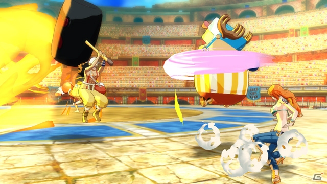 PS3/PS Vita/Wii U「ワンピース アンリミテッドワールド R」海軍大将「藤虎」が新プレイアブルキャラとして登場！新モード「バトルコロシアム」も紹介の画像14