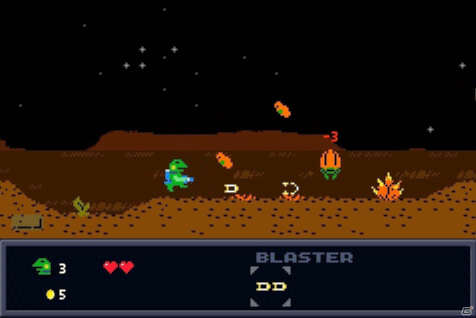 サラリーマンの辛さを吹き飛ばせ！爽快2D横スクロールアクション「Kero Blaster」のプレイインプレッションを紹介の画像7