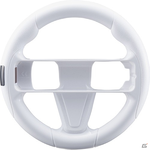 レーシングゲームに臨場感を与えるカラフルなWii U向けアタッチメント「CYBER・ハンドルグリップ」＆「CYBER・ハンドルスタンド」が発売の画像1