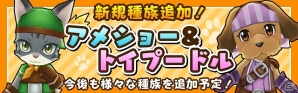 iOS/Android「リトルテイルストーリー」可愛いアクセサリーがもらえる「クマトモ」コラボ開催！2つの新種族トイプードル＆アメショーが追加の画像1
