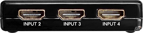 スイッチ一つでHDMIの切り替えが可能なPS4/PS3用「CYBER・HDMIセレクター 5in1」が発売の画像4