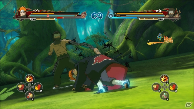 PS3/Xbox 360「NARUTO－ナルト－ 疾風伝　ナルティメットストームレボリューション」特性によって闘い方に変化が生まれる「チームシステム」を紹介！うちはシスイの参戦もの画像38