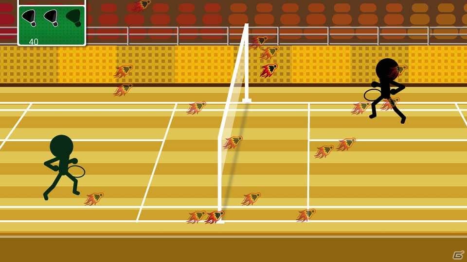 Android「熱血ラリー！！バトミントン」が配信―簡単操作でラリーを続けるカジュアルゲームの画像3