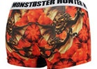 「モンスターハンター」シリーズよりグラフィックプリントの施された「レディースショーツ・メンズボクサー」が登場