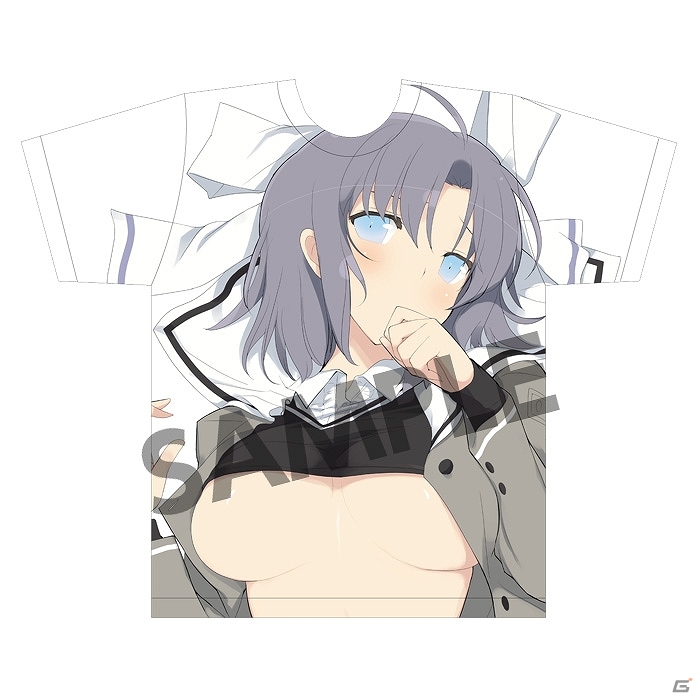 柳生、雪泉、詠をあしらった「閃乱カグラ 爆乳ハイパーTシャツ」の予約受付がスタート！「1000円相当ポイントバック！Tシャツサマーフェア」もの画像3