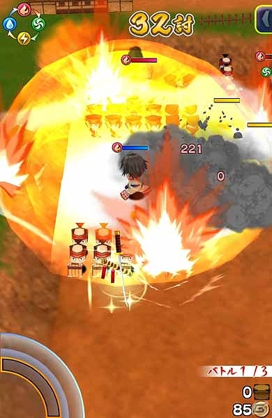 iOS/Android「戦国無双シュート」お気に入りの武将をさらに強化するチャンス！曜日クエスト2と新難易度「難しい」が追加の画像3