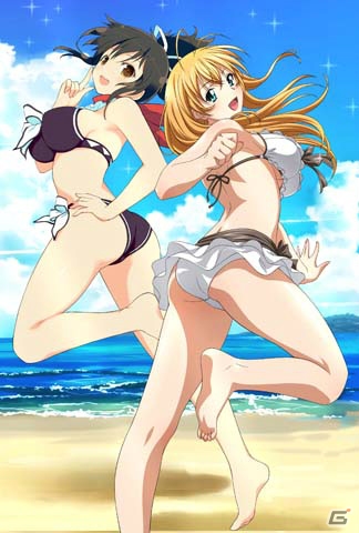 GREE/Mobage「閃乱カグラ NewWave Gバースト」にて「一騎当千バーストファイト」との爆乳コラボレーションイベントが実施中―限定描き下ろしカードを手に入れよう！の画像2