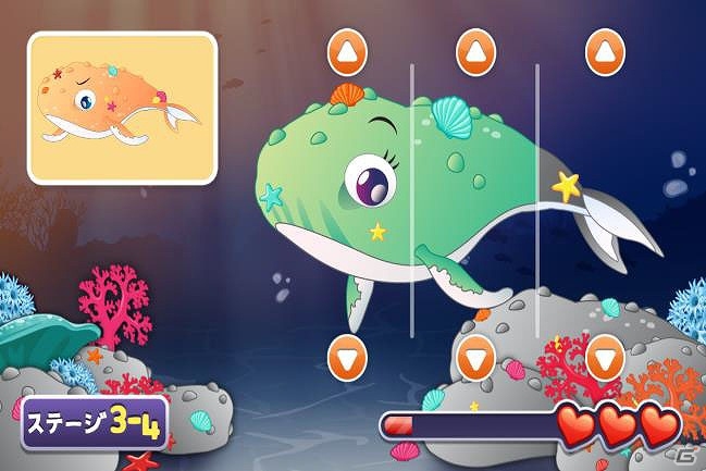 楽しく子供の創造力を育むアプリ―Android「ピンクイルカのポトゥ」がauスマートパスにて配信の画像2