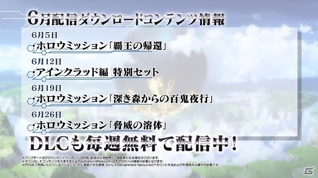 PS Vita「ソードアート・オンライン ―ホロウ・フラグメント―」大型アップデートが7月10日に実施決定！DLCホロウミッション「覇王の帰還」を配信の画像16