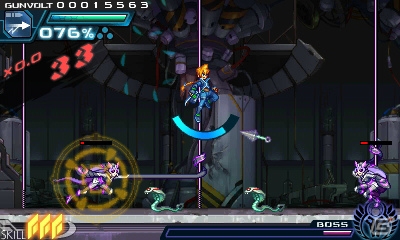 3DS「蒼き雷霆 ガンヴォルト」ボスとして立ちはだかる能力者「七宝剣」からデイトナ、エリーゼ、ストラトスを紹介！の画像26