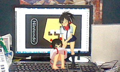 3DS「閃乱カグラ2 -真紅-」表情、ポーズ、髪の色などが変更可能になった更衣室＆シリーズ初となるAR機能を備えた写真撮影を紹介！の画像8