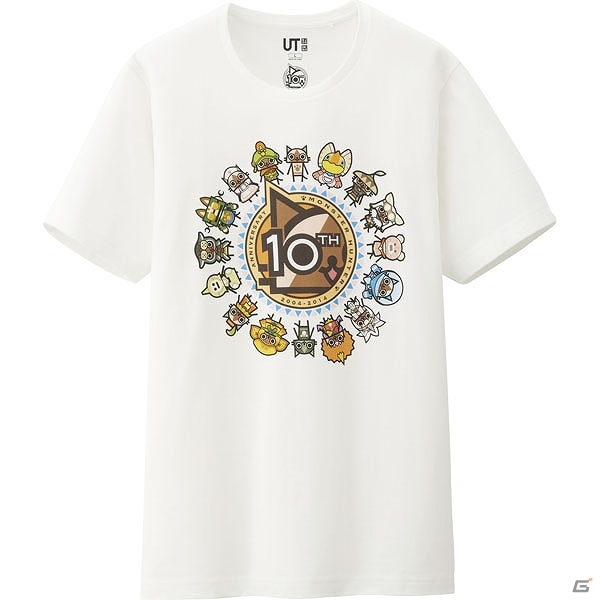 「モンスターハンター」10周年記念Tシャツがユニクロ店舗に6月9日より発売！DLC先行配信や展示情報も掲載の画像3