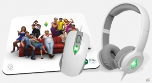 SteelSeries、「ザ・シムズ4」向けアクセサリーとしてゲーミングヘッドセット、マウス、QCKマウスパッドを2014年秋より発売の画像1