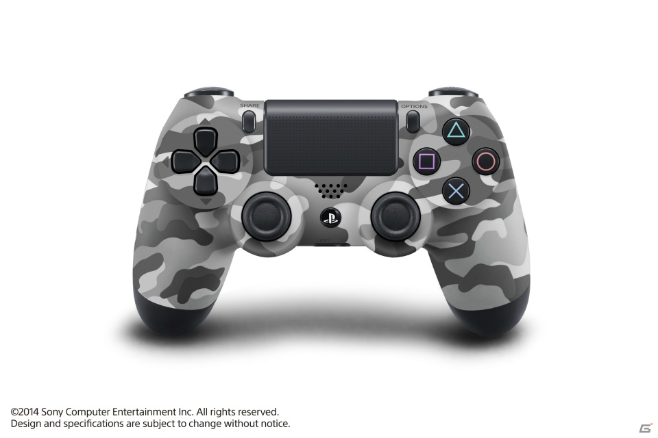 プレイステーション4初のカラーバリエーション「グレンジャー・ホワイト」が今秋に発売―同色および「アーバン・カモフラージュ」のワイヤレスコントローラーも登場の画像4