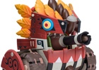 オトモアイルーたちが魅せる合体技「ネコ式火竜車」のRCアクションフィギュアが2014年秋に発売決定