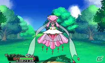 3DS「ポケットモンスター オメガルビー・アルファサファイア」で幻のポケモン・ディアンシーがメガシンカ！映画館で忘れずに受け取ろうの画像4