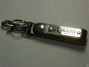 北海道地図をデザインした本革製「風雨来記」キーホルダーが発売！「美唄の農家」のつくった「執念のトマト」プレゼントキャンペーンもの画像1