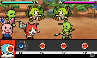 3DS「太鼓の達人 どんとかつの時空大冒険」ふなっしーや「妖怪ウォッチ」などコラボレーションが続々と決定！体験版も配信中の画像16