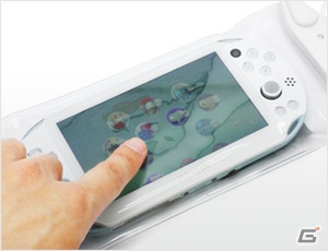 PS Vitaやスマートフォンの水濡れ防止！懐かしい携帯ゲーム機をイメージした「レトロ防水ケース」が6月20日に発売の画像2