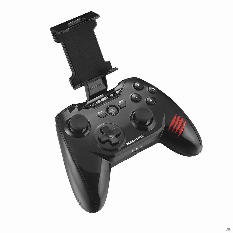 Bluetooth 4.0 デュアルモード対応のワイヤレスゲームパッド「C.T.R.L.R Mobile Gamepad Black」が6月27日に発売―スマートフォン固定クリップも付属の画像4