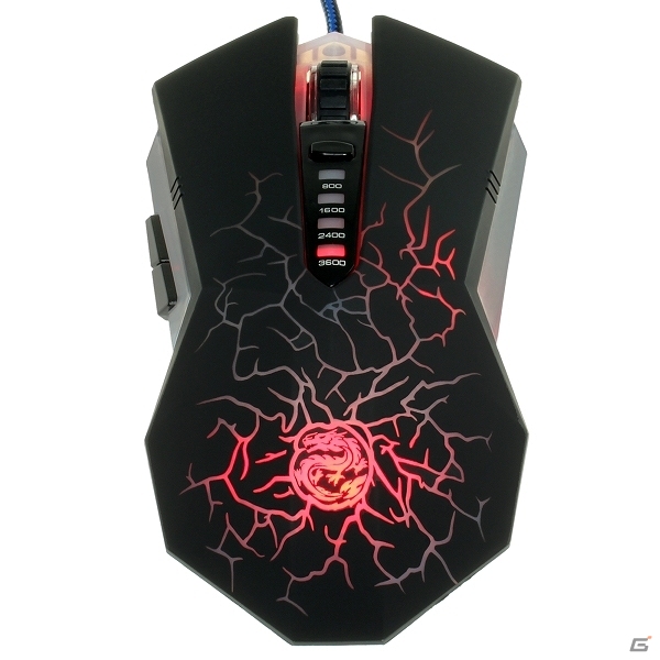 上海問屋、6ボタン光学式有線ゲーミングマウスを販売―LEDライト内蔵により全体が幻想的に光る！の画像3
