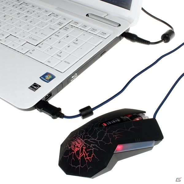 上海問屋、6ボタン光学式有線ゲーミングマウスを販売―LEDライト内蔵により全体が幻想的に光る！の画像4