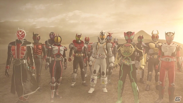 PS3/Wii U「仮面ライダー バトライド・ウォーII」KAMEN RIDER GIRLSが歌う「Break the shell」に乗せたオープニングムービーが公開の画像6