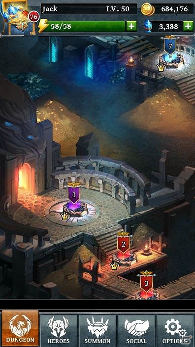 ルーンを繋げて魔物を倒す！iOS/Android「ダンジョン・ジェム」が配信の画像3