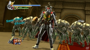 PS3/Wii U「仮面ライダー バトライド・ウォーII」追加DLC第2弾として登場の「仮面ライダー鎧武 極アームズ」が繰り出す技の数々を紹介！の画像11