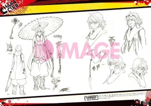秘蔵キャラクターデザイン＆クリエイターインタビューも収録した「幕末Rock 公式アートブック」が一二三書房より6月27日に発売の画像6