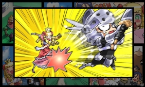 蹴っ飛ばしてモンスターを撃破しろ！ドSな姫が兵士たちと大暴れのアクションパズルRPG―iOS/Android「ケリ姫スイーツ」レビューの画像1