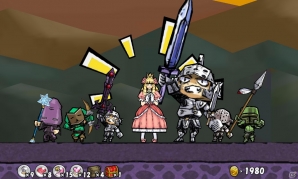 蹴っ飛ばしてモンスターを撃破しろ！ドSな姫が兵士たちと大暴れのアクションパズルRPG―iOS/Android「ケリ姫スイーツ」レビューの画像4