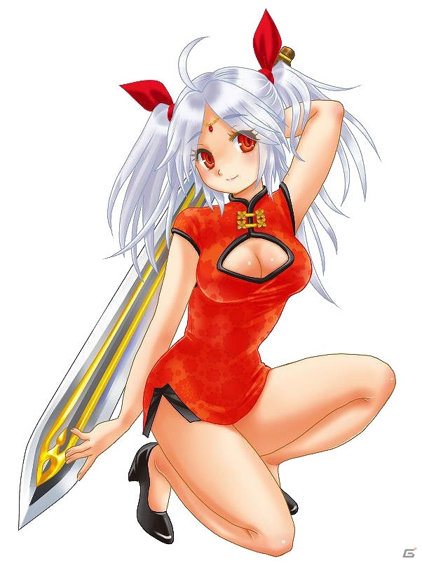 Android「まもって！エヴァ姫」事前登録特典が着せ替えコスチュームの「チャイナドレス」に決定の画像1