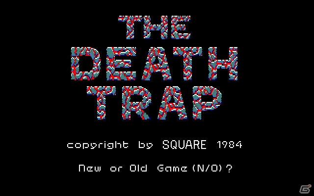 「プロジェクトEGG」にてスクウェアのアドベンチャーゲーム「THE DEATH TRAP(PC-9801版)」が配信開始の画像1