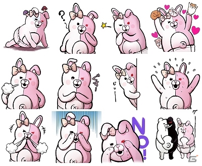「ダンガンロンパ」のLINEスタンプが提供開始！シリーズ公式ツイッターも開設の画像2