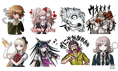「ダンガンロンパ」のLINEスタンプが提供開始！シリーズ公式ツイッターも開設の画像4