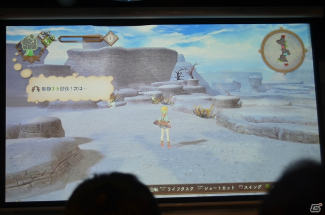 PS3「シャリーのアトリエ」＆テレビアニメ「エスカ＆ロジーのアトリエ」完成記念発表会が開催―岡村ディレクターによるゲームの紹介や出演声優のトークが展開！の画像9