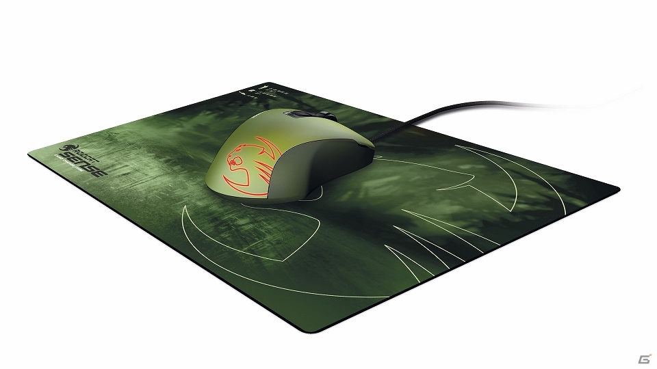 ROCCAT、ゲーミングマウス「Kone Pure Military」＆マウスパッド「Sense Military」が発表の画像1