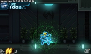 3DS「蒼き雷霆 ガンヴォルト」ならではのゲームシステムやガンヴォルトの成長要素が明らかに―配信時期は8月中旬へと更新の画像35