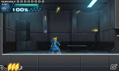 3DS「蒼き雷霆 ガンヴォルト」ならではのゲームシステムやガンヴォルトの成長要素が明らかに―配信時期は8月中旬へと更新の画像25